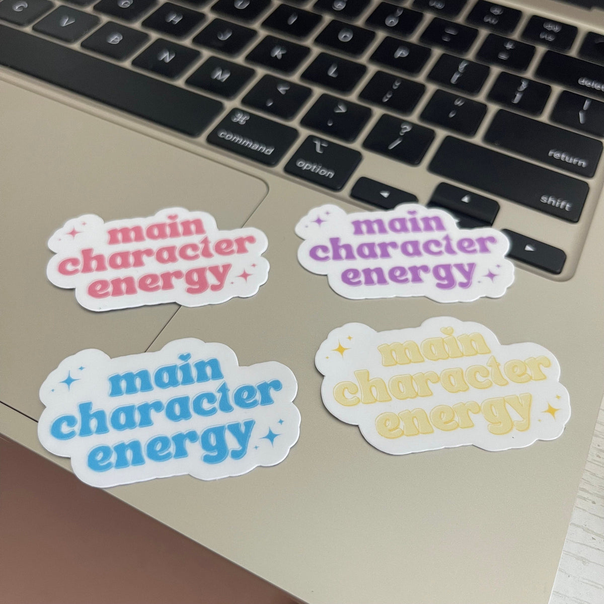 Main character energy bookish stickers, book lover, book stickers, kindle, laptop, romance reader, booktok, smut stickers,