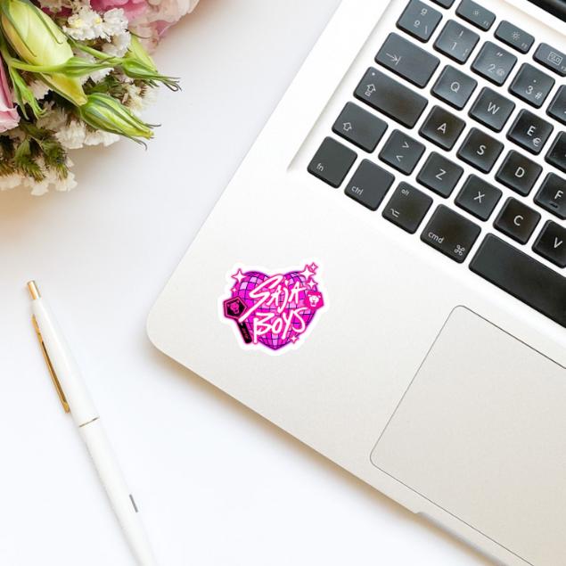Saja Boys Heart Logo Vinyl Sticker | Demon Hunters Sticker | Kawaii Anime Inspired Sticker | Kindle Sticker