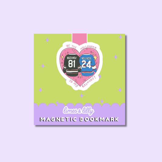 Be the Hollander to My Rozanov Hockey Magnetic Bookmark