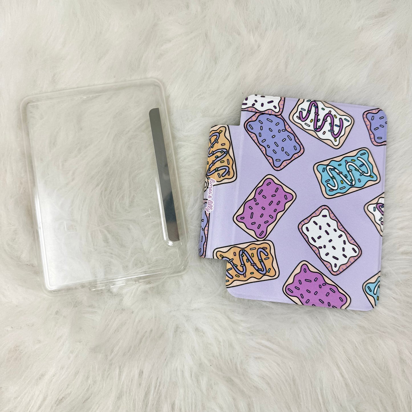 Retro Frosted Pastry Kindle Case | Detachable Cover for Kindle Paperwhite 12th Generation & Colorsoft