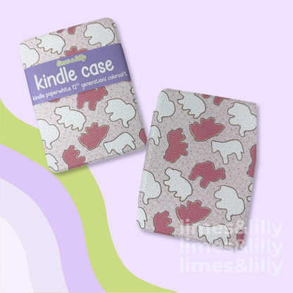 Sweet Treat Frosted Animal Cookies Crackers Kindle Case Clear Back
