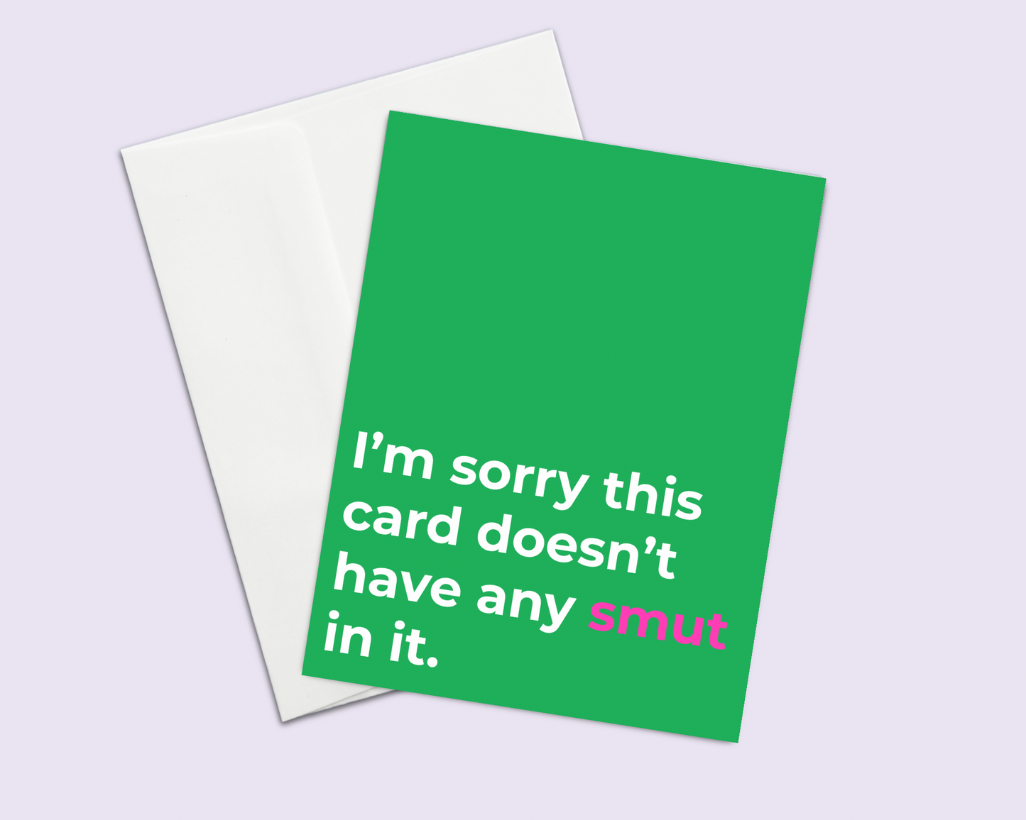 Funny Smut Reader Greeting Card | Book Lover Gift