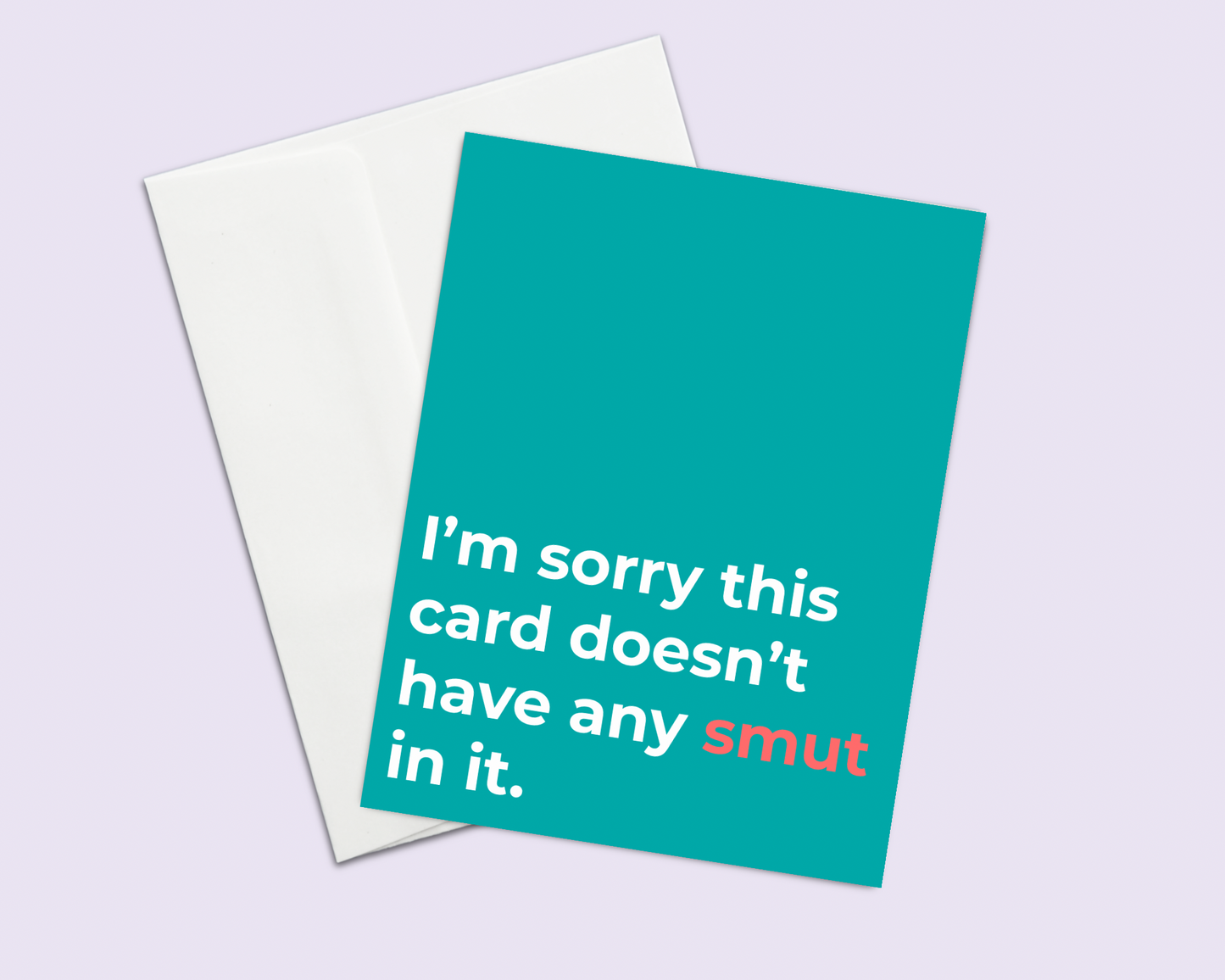 Funny Smut Reader Greeting Card | Book Lover Gift