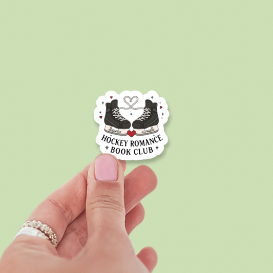 Hockey Romance Book Club Vinyl Sticker