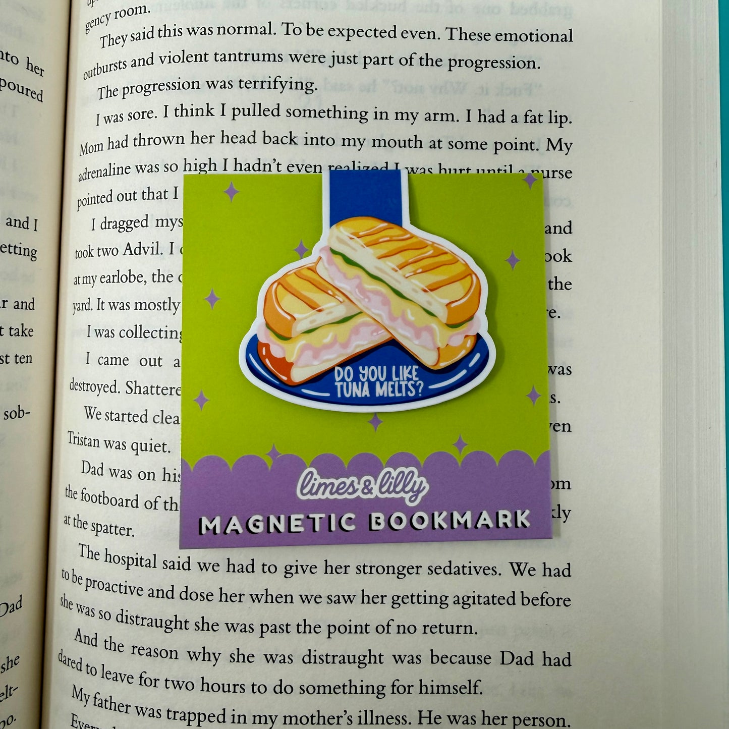 Do You Like Tuna Melts Heated Rivalry Magnetic Bookmark