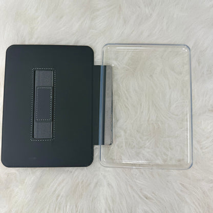 Retro Lizzie Millennial Book Lover Kindle Case Detachable w/ Clear Back
