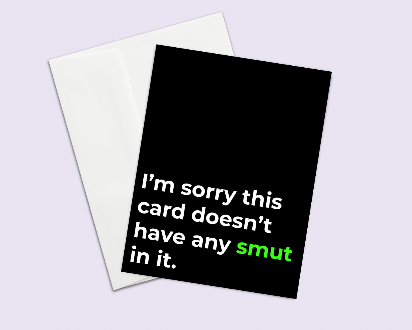 Funny Smut Reader Greeting Card | Book Lover Gift