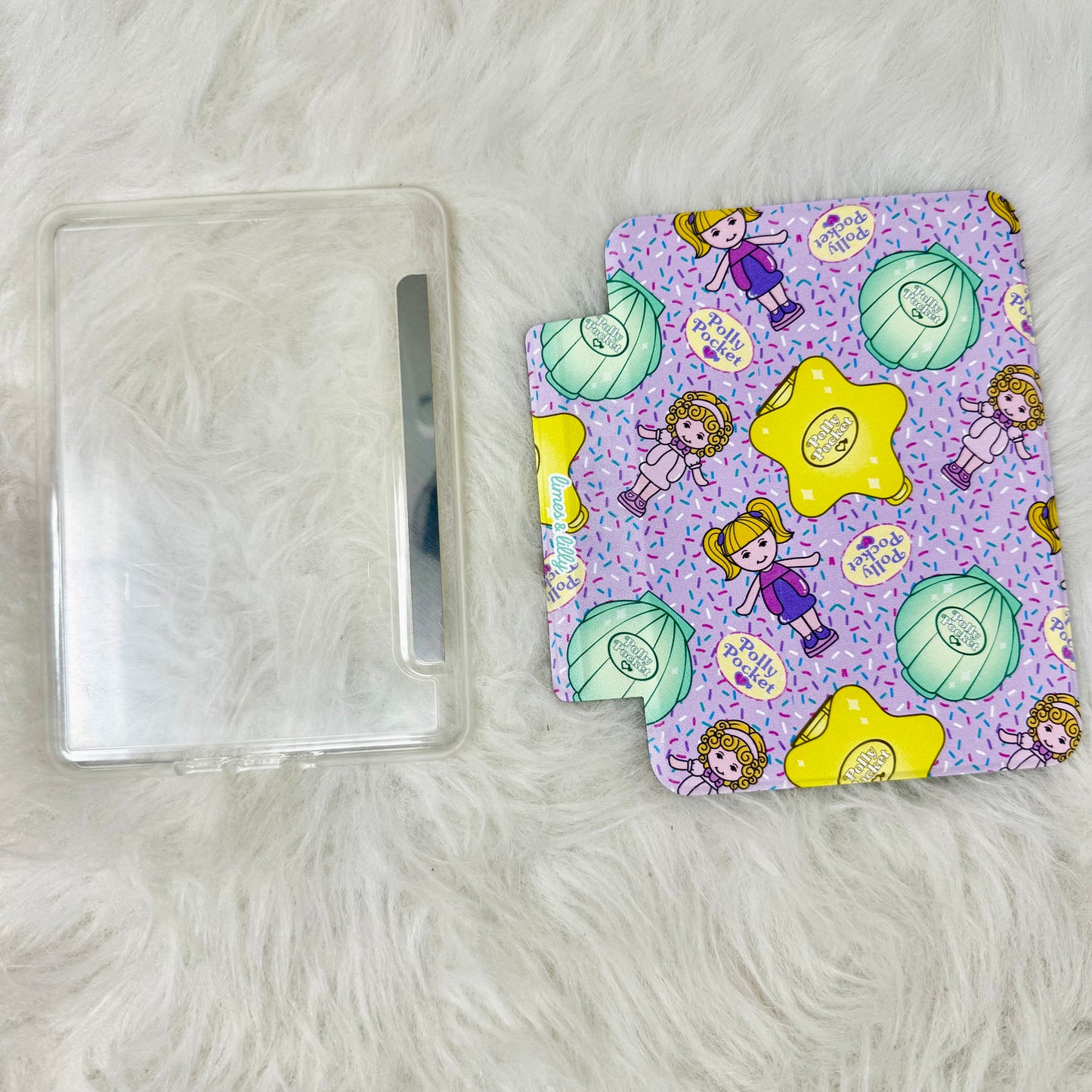 Retro Doll Compact Kindle Case | Nostalgic 90s Toy Inspired Kindle Paperwhite 12th Generation & Colorsoft Cover