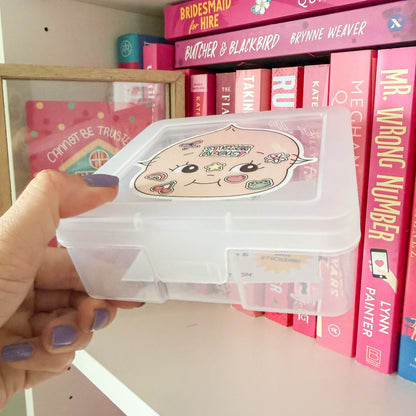 Sticker Storage Box – Sticker Addict Angels Face