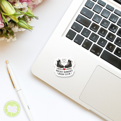 Hockey Romance Book Club Vinyl Sticker