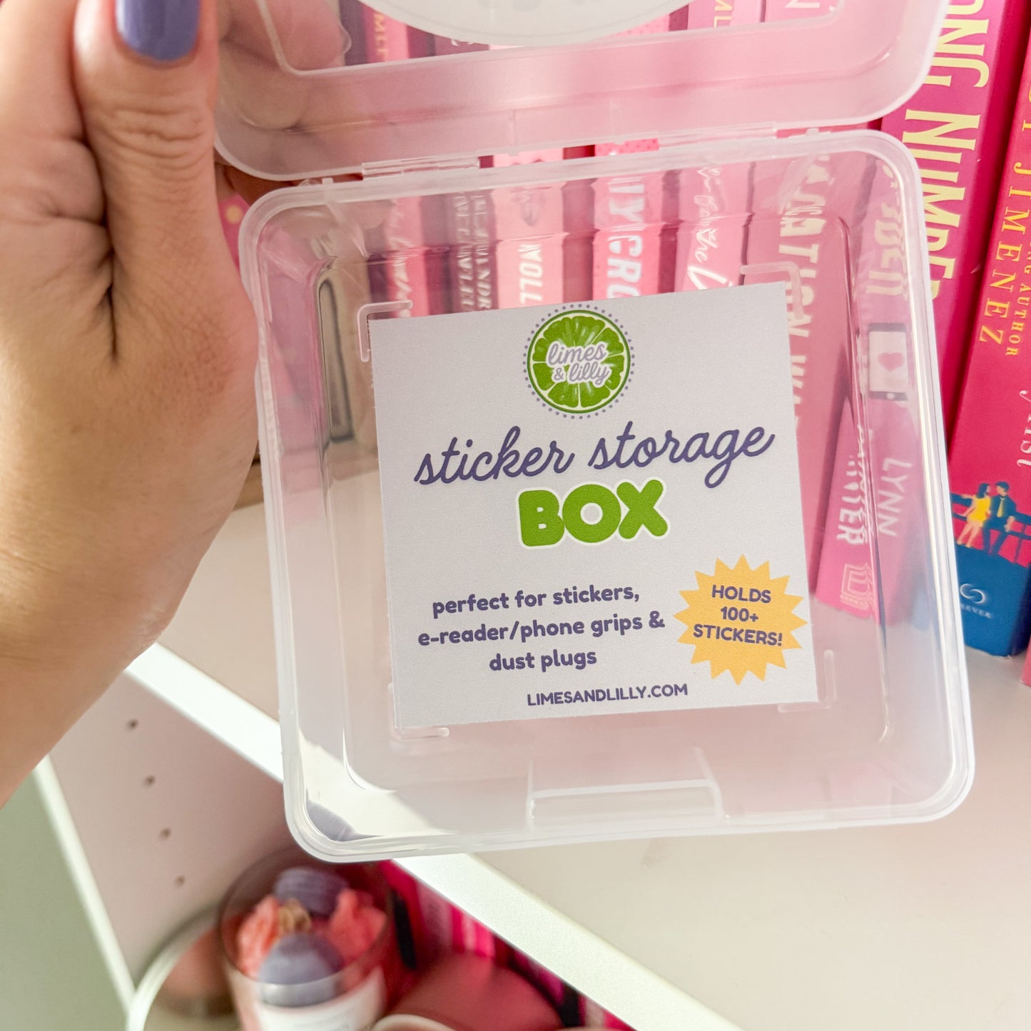 Sticker Storage Box – Sticker Hoard Machine Case