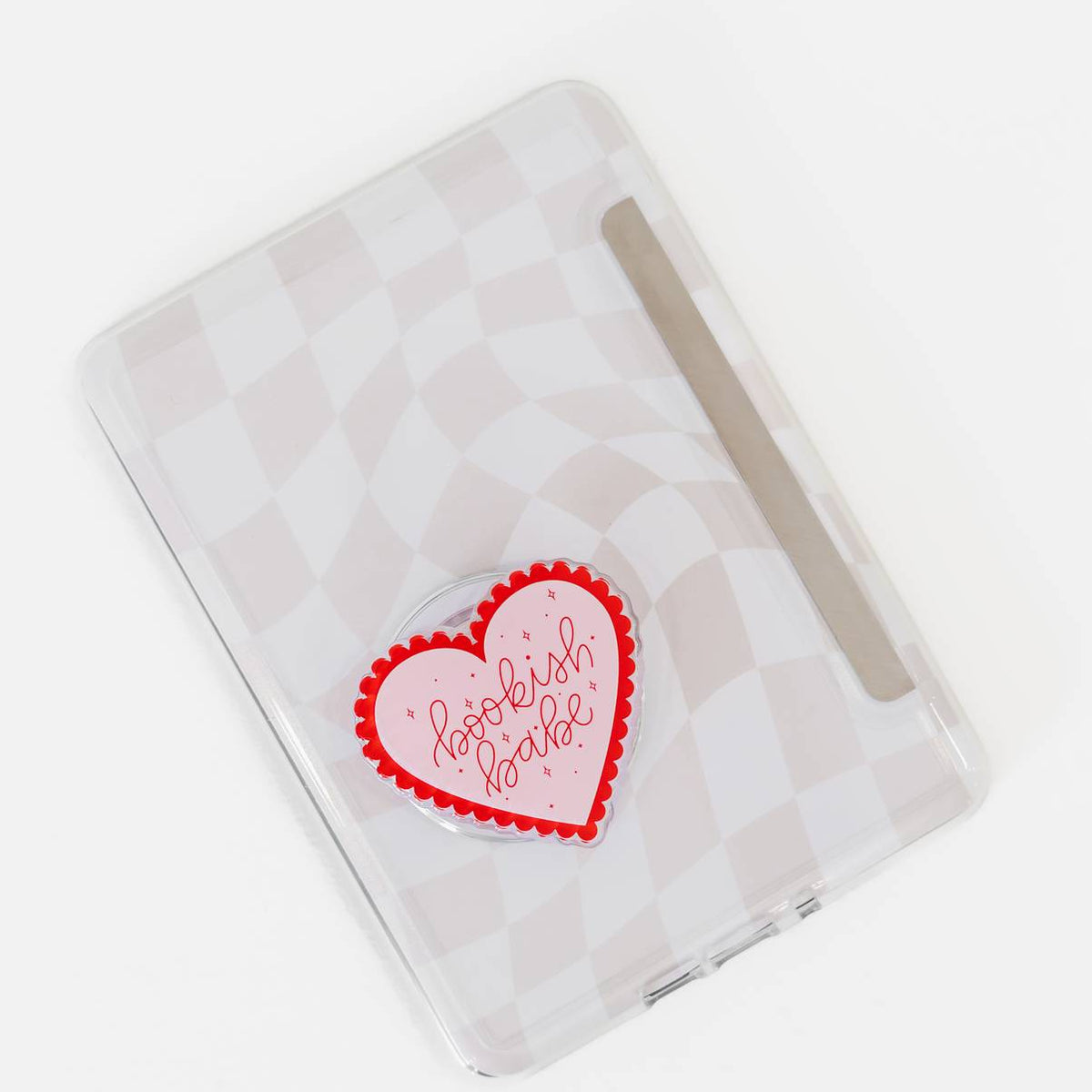 Bookish Babe Heart MagSafe Kindle & Phone Grip