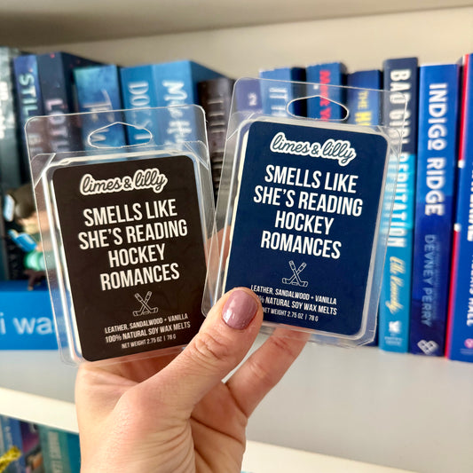 Smells Like She’s Reading Hockey Romances Soy Wax Melts |