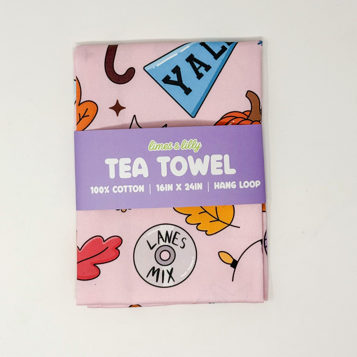 Gilmore Girls Cozy Small Town Fall Tea Towel | Coffee Books Autumn Kitchen Towel