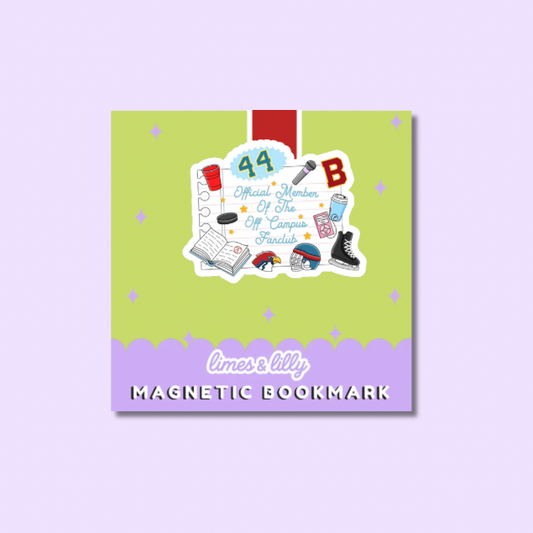 Off Campus Fan Club Magnetic Bookmark