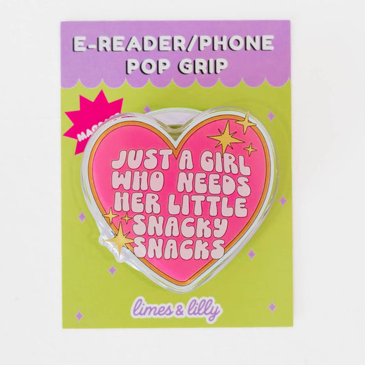 Snacky Snacks Heart MagSafe Kindle & Phone Grip