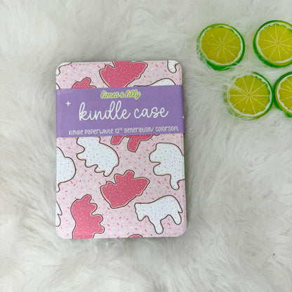 cute pink kindle paperwhite case cozy reader aesthetic