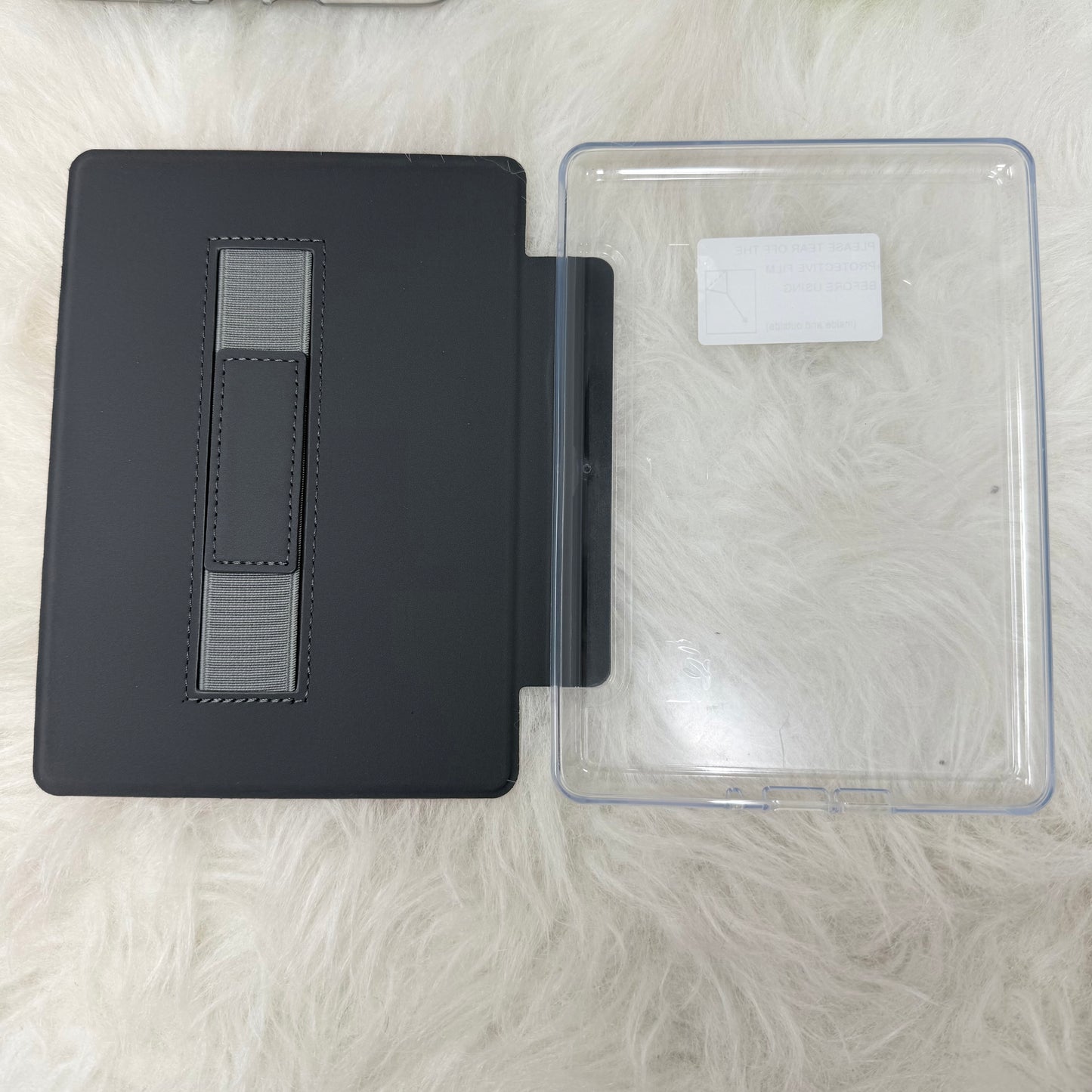 inside kindle paperwhite case hand strap protective cover
