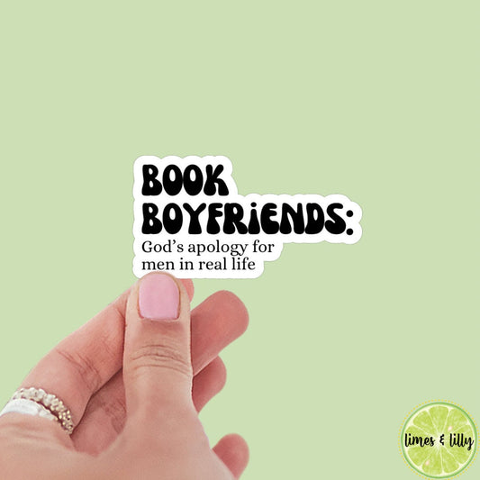 Book boyfriends sticker, book stickers, kindle, laptop, bookstagram , spicy romance, smut stickers, bookish sticker, dirty books