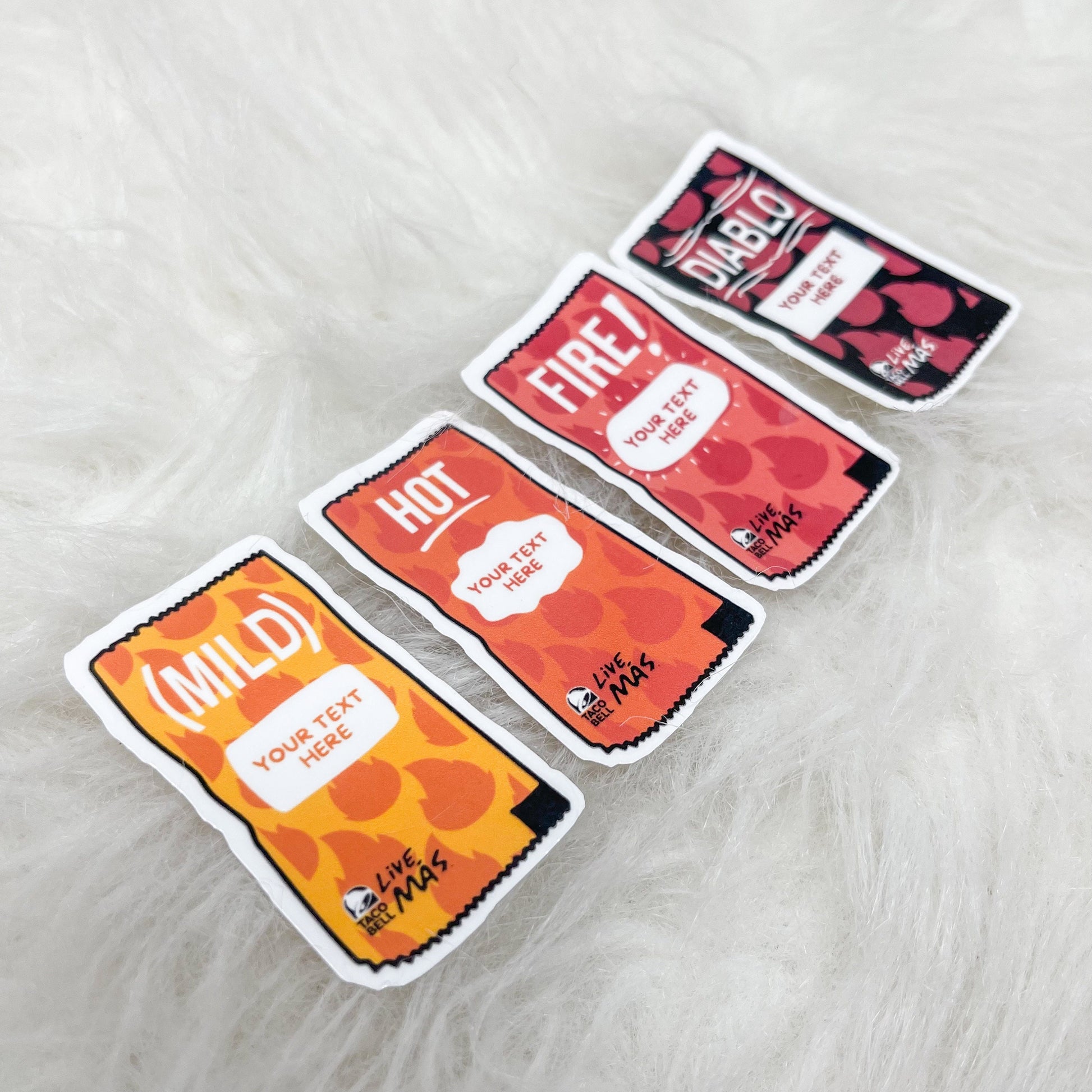Custom Taco Sauce Packet Vinyl Sticker | Taco Lover | Kindle Stickers | Taco Tuesday | Decal Personalized | Water Bottle Stickers | Laptop