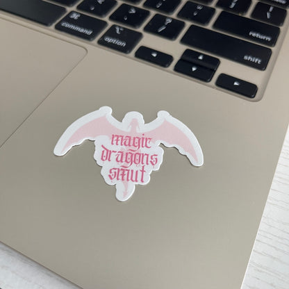 Magic Dragons Smut sticker, book stickers, kindle, laptop, bookstagram, spicy romance, smut stickers, bookish sticker, romantasy
