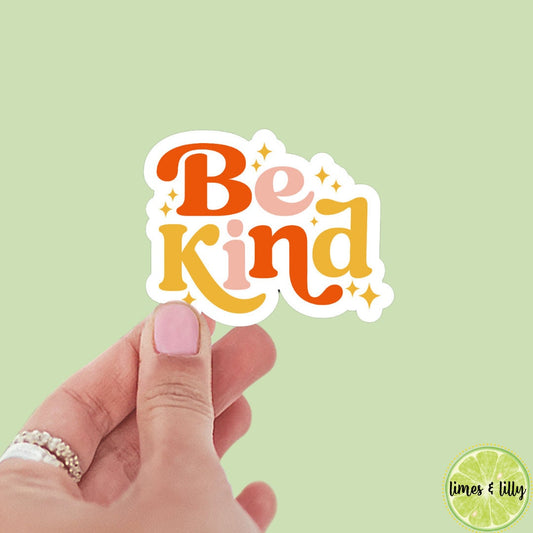 Be Kind Sticker, Kindness Vinyl Sticker, Kindness Matters, Be Kind To Others, mental health, kindle, water bottle sticker, spring sticker