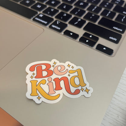 Be Kind Sticker, Kindness Vinyl Sticker, Kindness Matters, Be Kind To Others, mental health, kindle, water bottle sticker, spring sticker