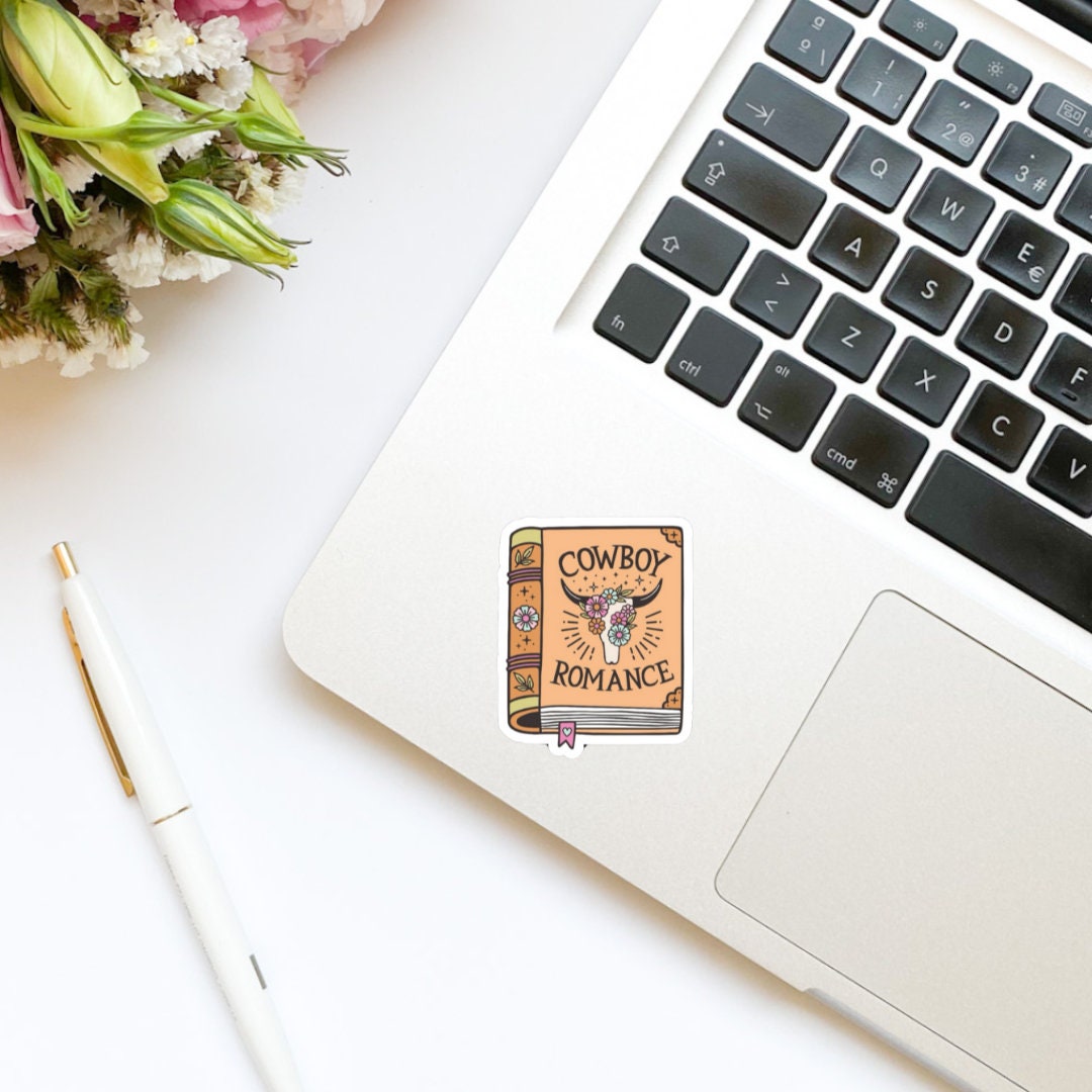 Cowboy Romance Book Sticker | Kindle Sticker | Bookish Stickers | Bookish Sticker | Western | Cowgirl | Romance Tropes