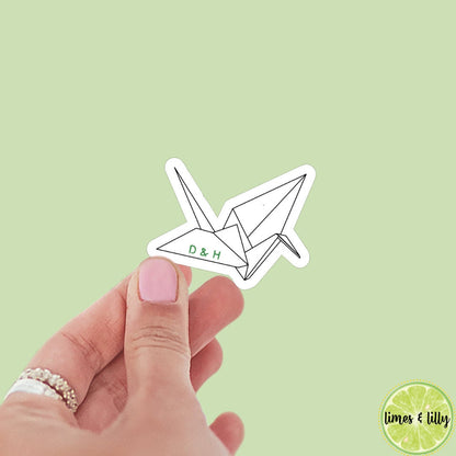 Dramione Oragami Sticker | Manacled Sticker | Paper Crane Sticker | Manacled Fanfiction | Bookish Stickers | Kindle Stickers | Fan Fiction