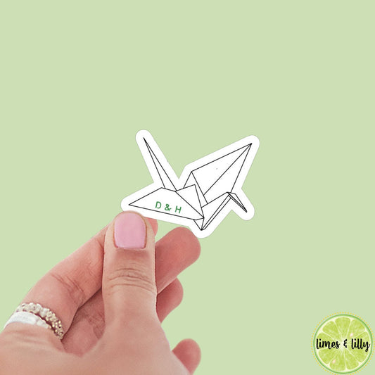 Dramione Oragami Sticker | Manacled Sticker | Paper Crane Sticker | Manacled Fanfiction | Bookish Stickers | Kindle Stickers | Fan Fiction