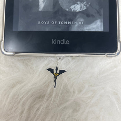 Kindle Charm, Phone Charm, USB Charm, Kindle Dust Plug Charm, Bookish Merch, Bookish Gifts, USB Plug, Kindle Accessories