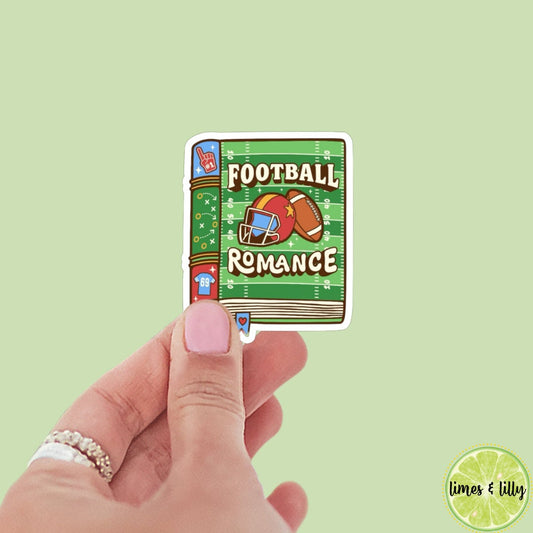 Football Romance Book Sticker | Romance Tropes | Sports Romance | Bookish stickers | kindle stickers | laptop | spicy romance | book