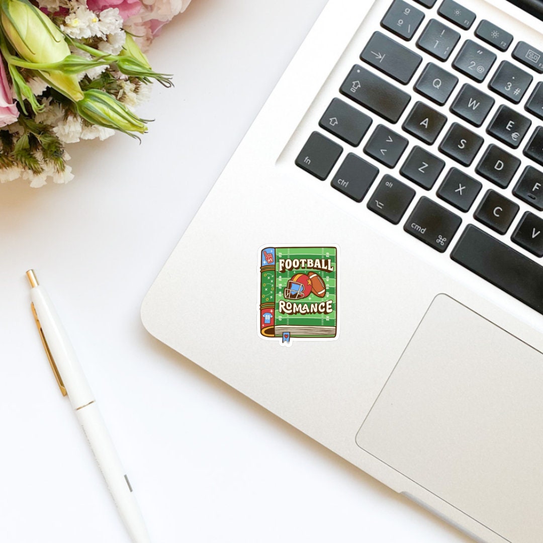 Football Romance Book Sticker | Romance Tropes | Sports Romance | Bookish stickers | kindle stickers | laptop | spicy romance | book