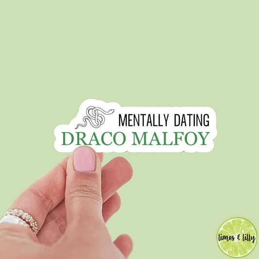 Dramione Sticker | Mentally Dating Sticker | Location Sticker | Manacled Fanfiction | Fan Fic | Bookish Stickers | Kindle Stickers