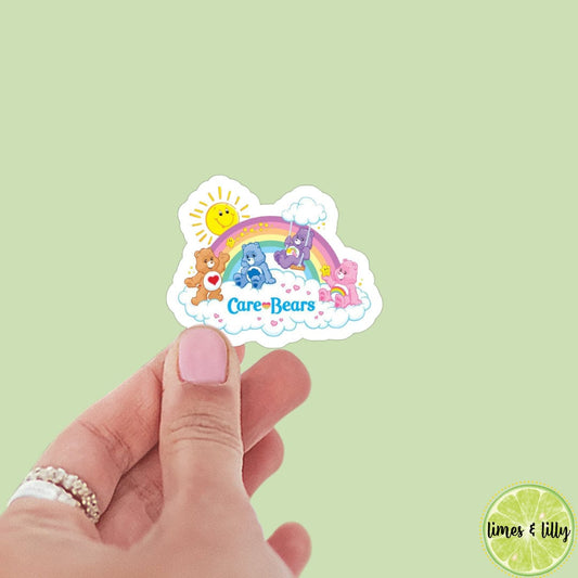 Care Bears Sticker | Carebears Sticker | Retro Sticker | Nostalgia Sticker | Cute Sticker | Kindle Sticker | 90s Sticker | Trendy Stickers