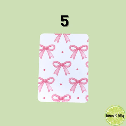 Kindle Insert for Clear Case | Coquette Bow | Cardstock Insert | Bookish Gift | Ereader | Kindle Accessories | Book Merch