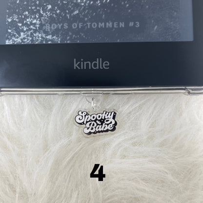 Kindle Charm, Phone Charm, USB Charm, Kindle Dust Plug Charm, Bookish Merch, Bookish Gifts, USB Plug, Kindle Accessories, Halloween, Fall