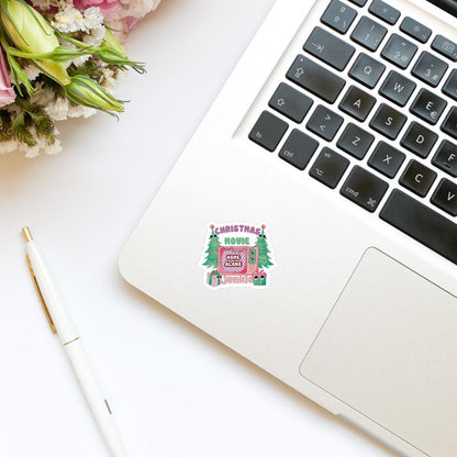 Christmas Movie Home Alone Junkie Sticker | Christmas Sticker | Holiday Sticker | Kindle Stickers | Vinyl Sticker | Laptop