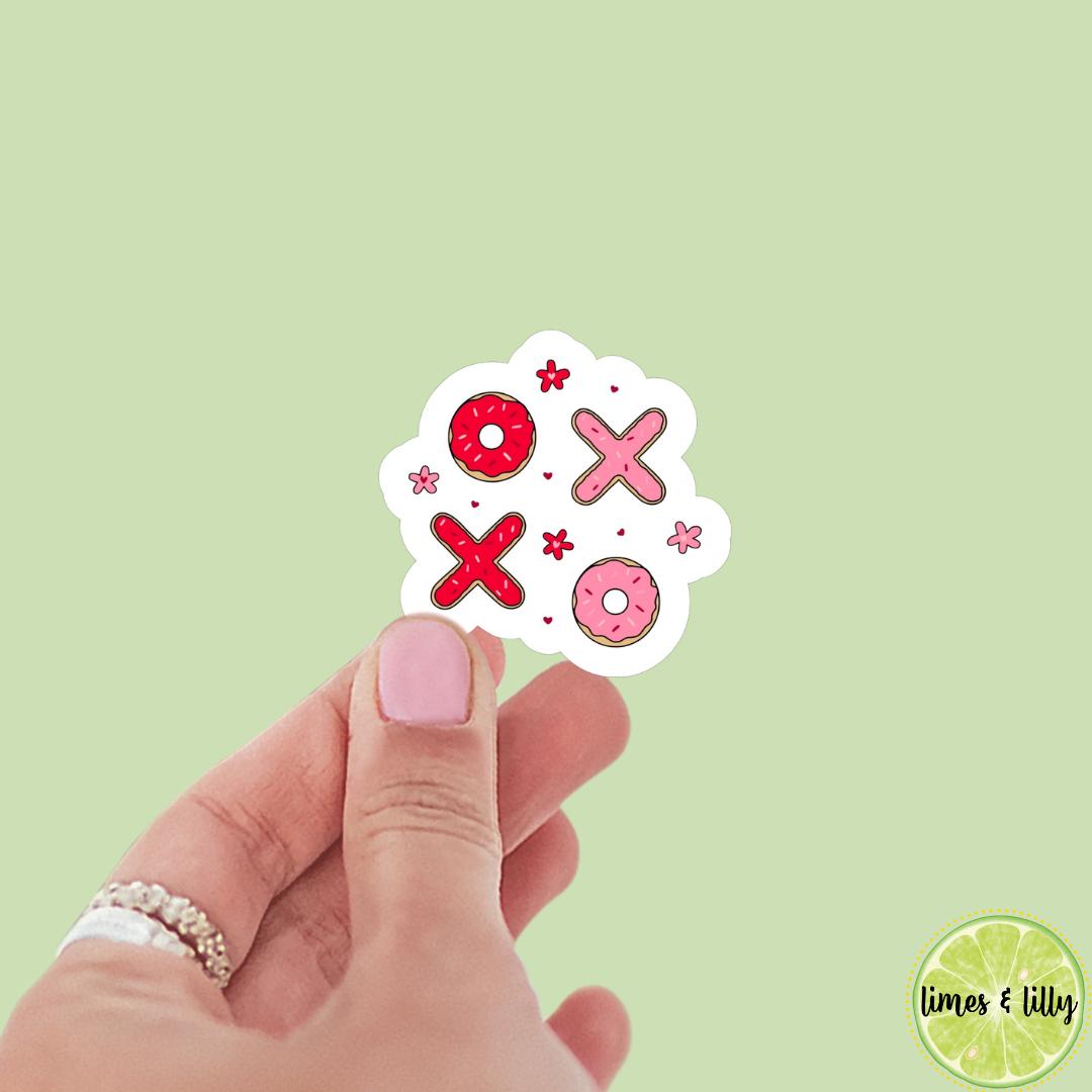XOXO Cute Valentines Day Sticker | Valentine’s Day Sticker | Valentine Sticker | Kindle Stickers | Vinyl Sticker | Laptop