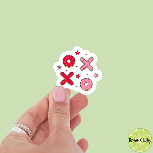 XOXO Cute Valentines Day Sticker | Valentine’s Day Sticker | Valentine Sticker | Kindle Stickers | Vinyl Sticker | Laptop