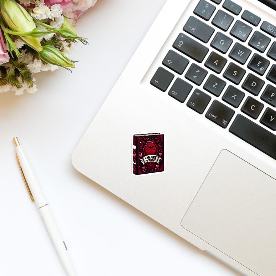 Vampire Romance Book Sticker | Romance Tropes | Bookish stickers | kindle stickers | laptop stickers | spicy romance |