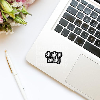 Shadow Xaddy Xaden Book Boyfriend Vinyl Sticker | Book Inspired | Bookish Stickers | Kindle | Laptop | Romantasy Book Merch