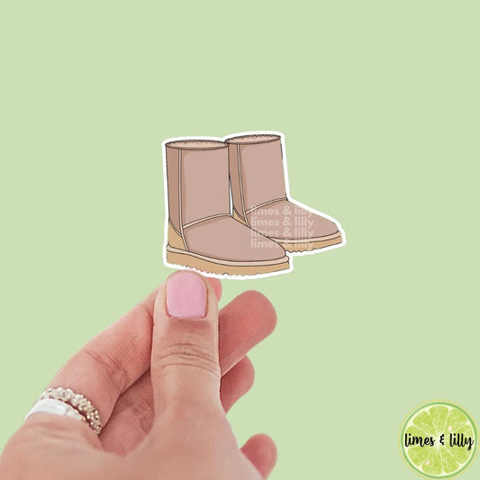 Uggs Boots Vinyl Sticker | Kindle Stickers | Y2K Vibes | Millennials | Nostalgia