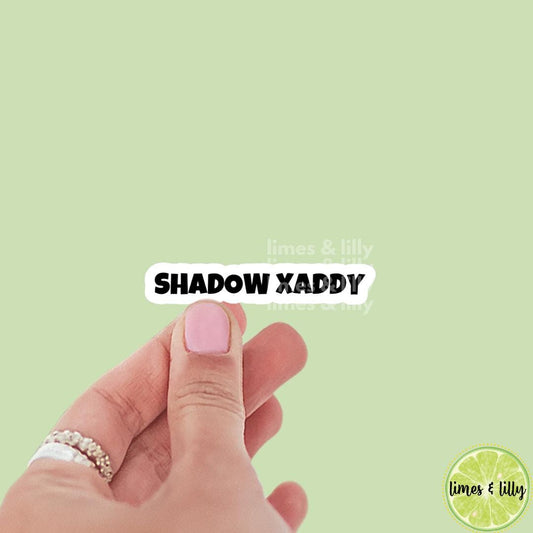 Shadow Xaddy Xaden Book Boyfriend Vinyl Sticker | Book Inspired | Bookish Stickers | Kindle | Laptop | Romantasy Book Merch
