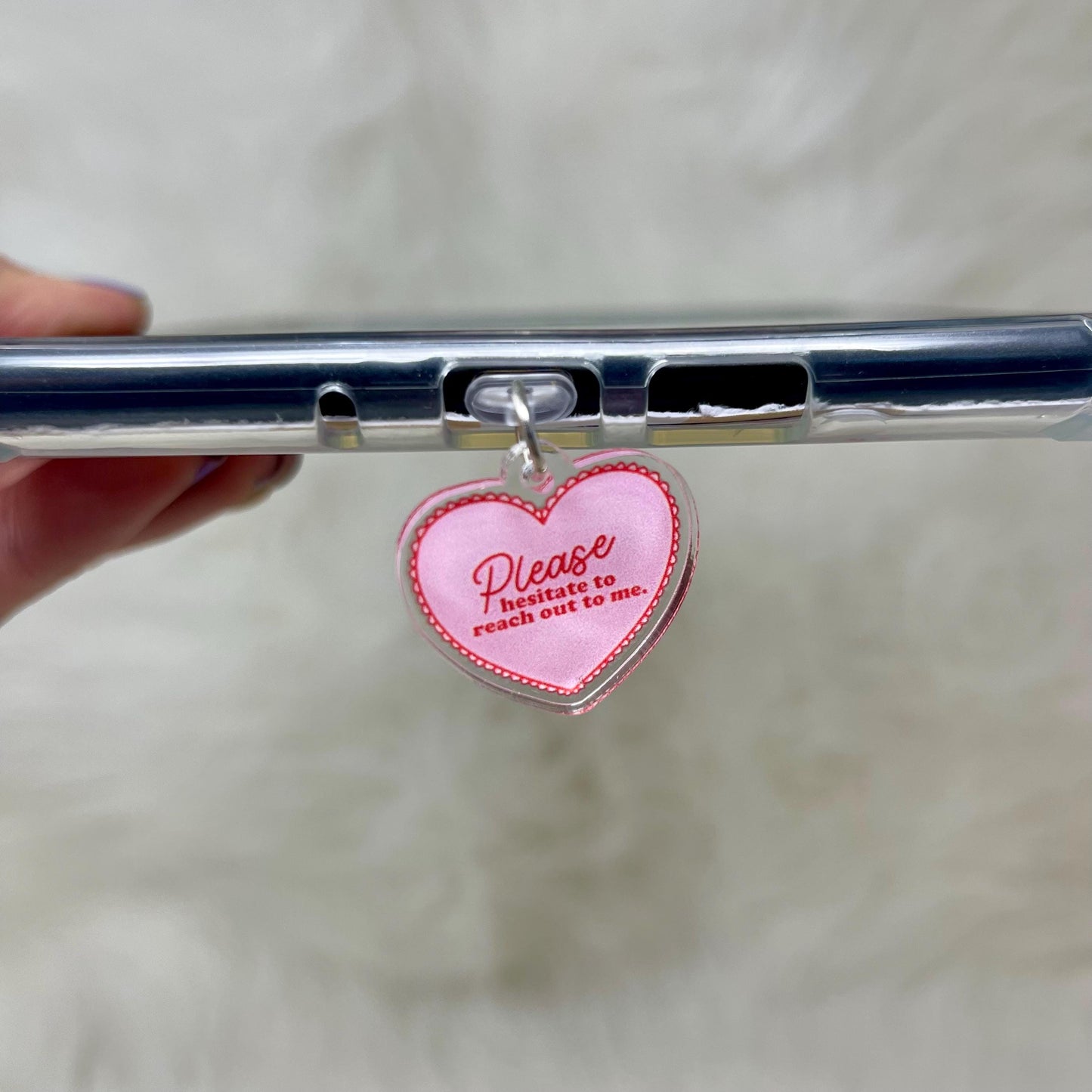 Kindle Charm, Phone Charm, USB Charm, Heart, Kindle Dust Plug Charm, Bookish Merch, Bookish Gifts, USB Plug, Kindle Accessories