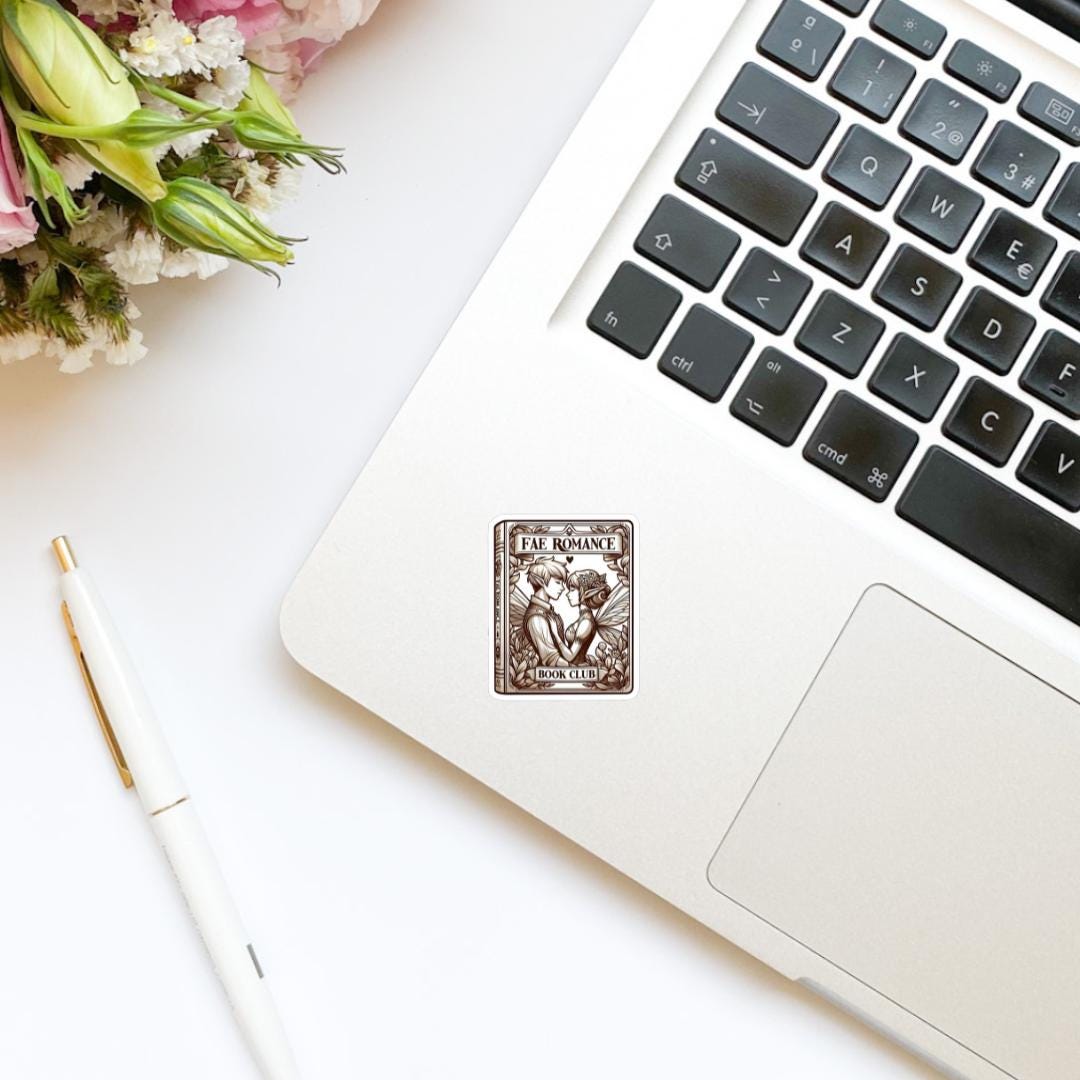 Fae Romance Book Vinyl Sticker, Vinyl, Book Inspired, Quote Kindle Stickers, ACOTAR, Bookish Stickers