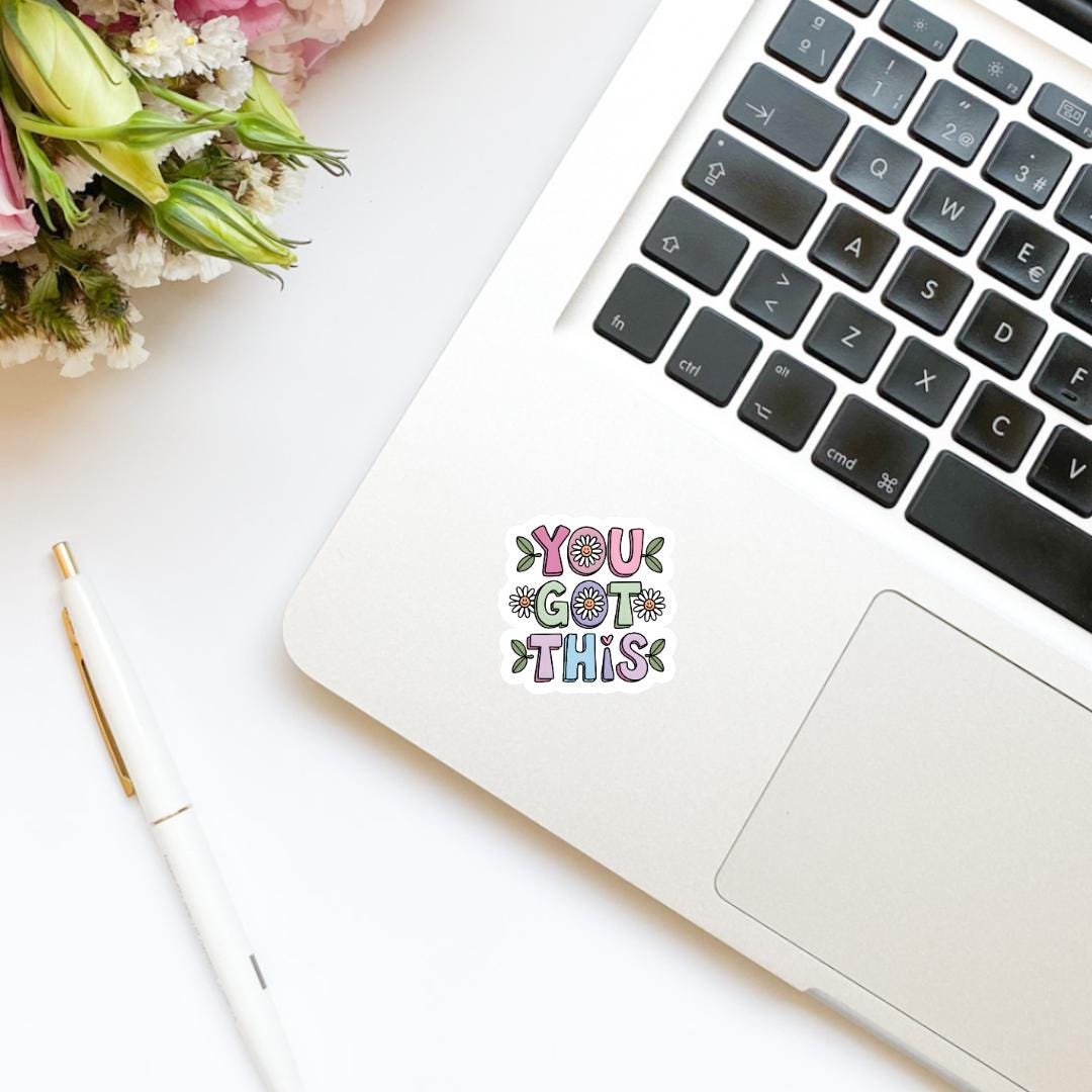 You Got This Vinyl Sticker, mental health sticker, water bottle sticker, kindle stickers, positivity stickers