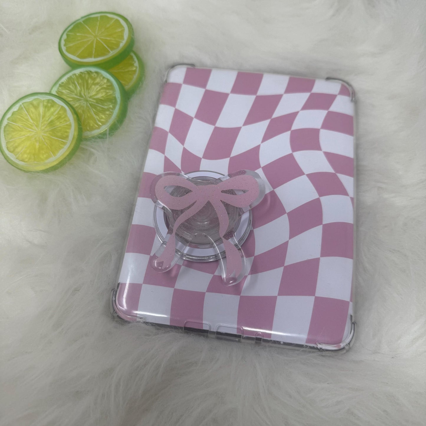 Pink Bow Magnetic Kindle Grip | Kindle Case Grip | Kindle Accessories | Phone Grip | Coquette Bow | MagSafe Kindle Grip | MagSafe Phone Grip