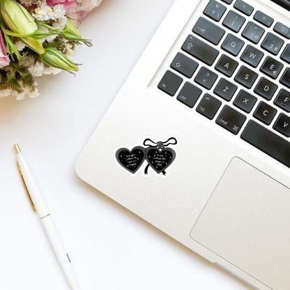 A Dragon Without Its Rider is a Tragedy Heart Locket Vinyl Sticker | Book Inspired | Bookish Stickers | Kindle Stickers | Romantasy