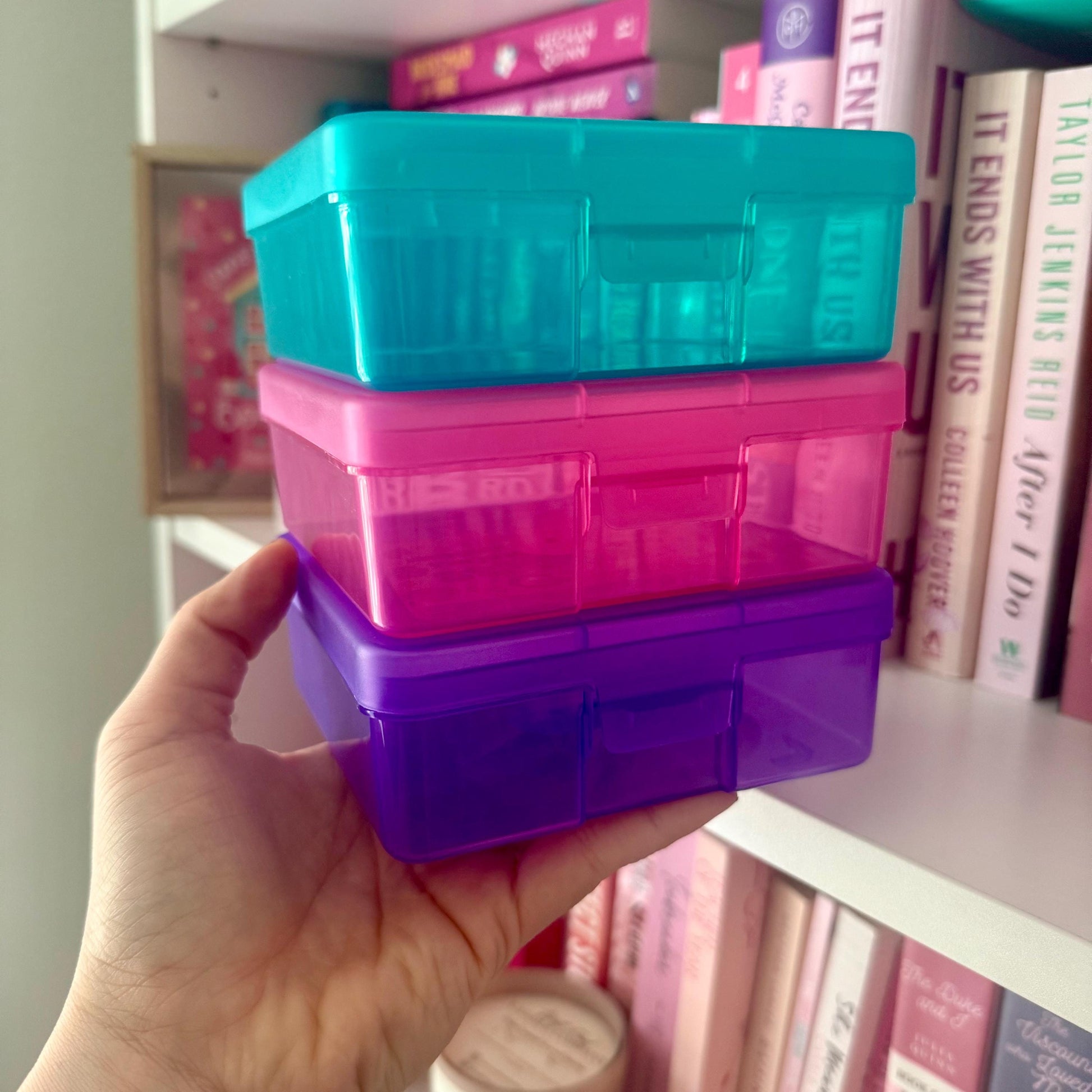 Sticker Addict Storage Box | Kindle Stickers Holder | Sticker Storage Box | Sticker Box | Gift for Book Lover | Organizer for Stickers